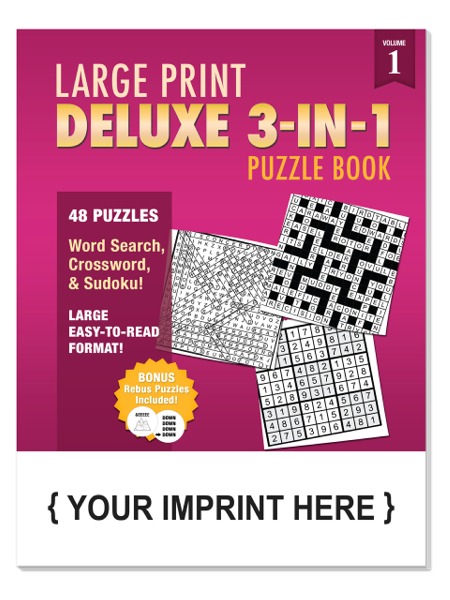 Large Print Deluxe Puzzle Book